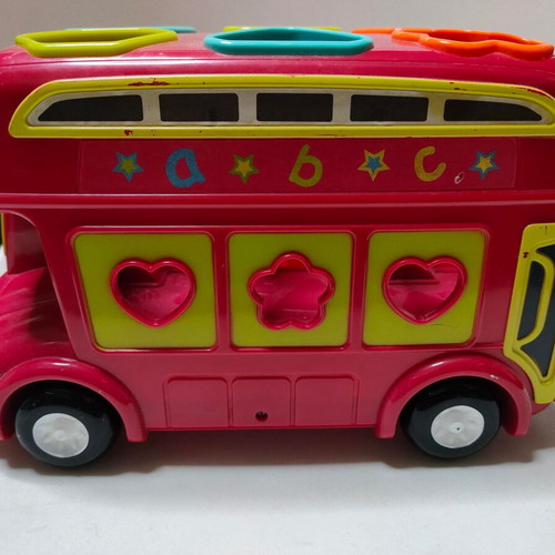 ELC Learning Bus Toy for Shapes and Colors like new