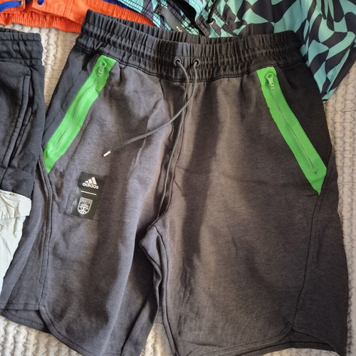 Adidas and McKenzie cotton summer shorts with 2 Berska swimsuits like new