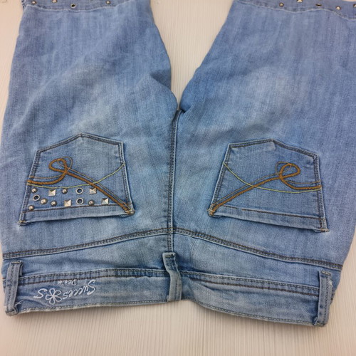 Success women's denim capri pants like new, light blue, sizes XS-S