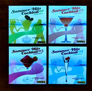 4 CD Summer Hits Cocktail