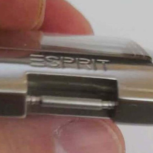 Esprit 805 Chronograph men's watch used, stainless steel, black dial