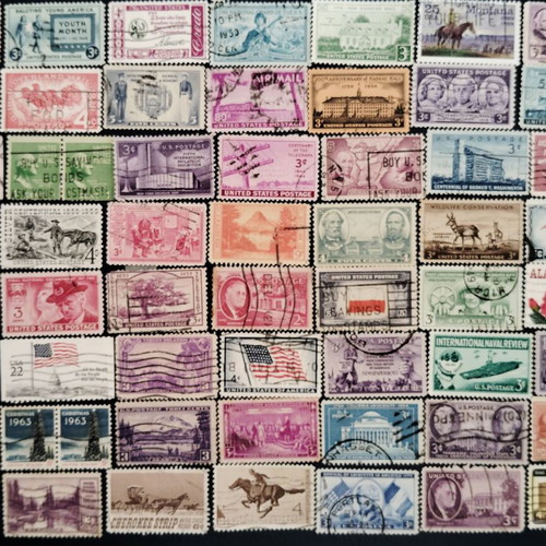 USA Stamps New, Over 80 Different Old