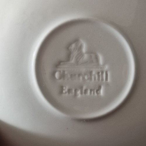Churchill English Plates set of 6 like new, floral design