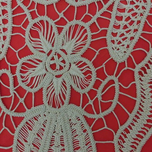 Handmade table runner new, made with saita 92x35, vintage