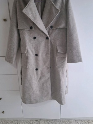 Sinsay gray coat size 36 like new