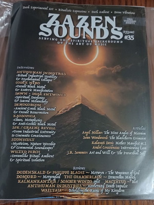 Zazen Sounds Magazine Issue 35 new, ambient and dark music