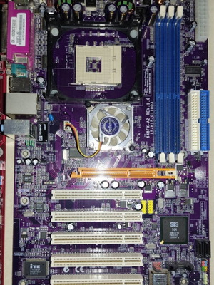 ECS Elitegroup 648FX-A2 motherboard Socket 478