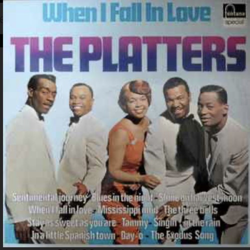 The Platters When I Fall In Love LP like new