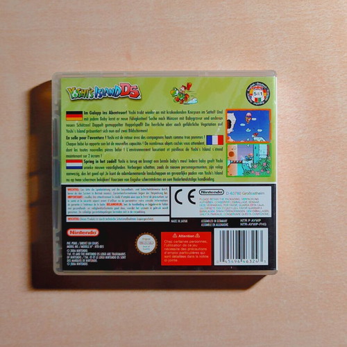 Yoshi's Island DS Nintendo DS used 2D platformer game