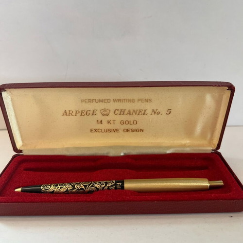 Arpège Chanel No5 pen used, ideal for collectors