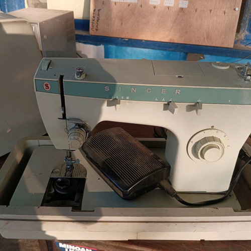 Singer sewing machine used