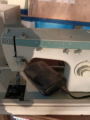 Singer sewing machine used