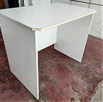  Γραφείο ξύλινο λευκο 90Χ60