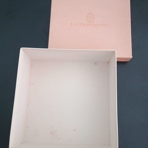 Les Tropeziennes medium cardboard storage box used