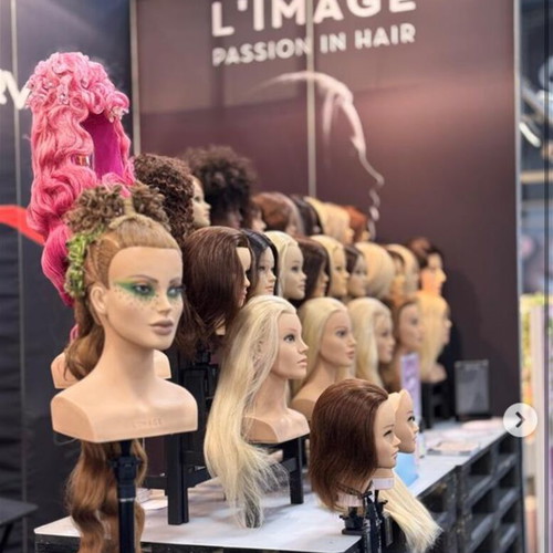 L'IMAGE Raphaela Hairdressing Mannequin with Natural Blonde Hair New