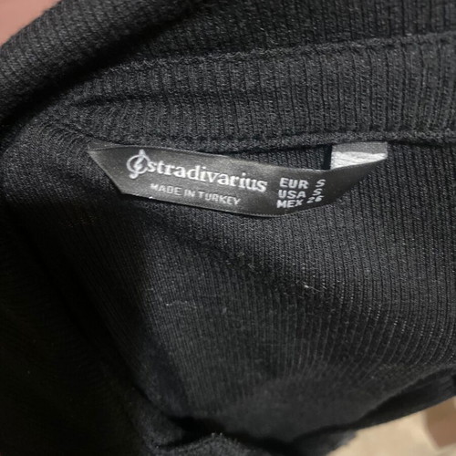 Stradivarius Black Dress like new, Size S