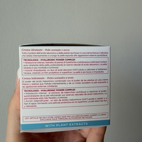 Clarins Hydra-Essentiel [HA²] Silky Cream 50ml face moisturizer