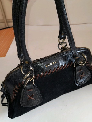 Luana women's handbag handheld like new in excellent condition