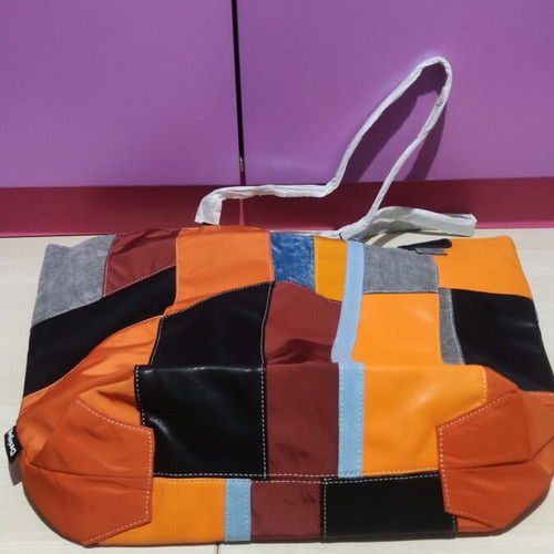 Desigual Lovelace Besalu shoulder bag new, colorful orange patchwork