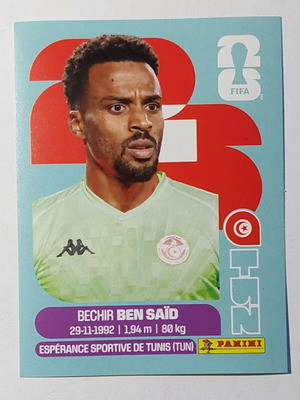 FIFA World Cup 2026 Bechir Ben Said Tunisia sticker