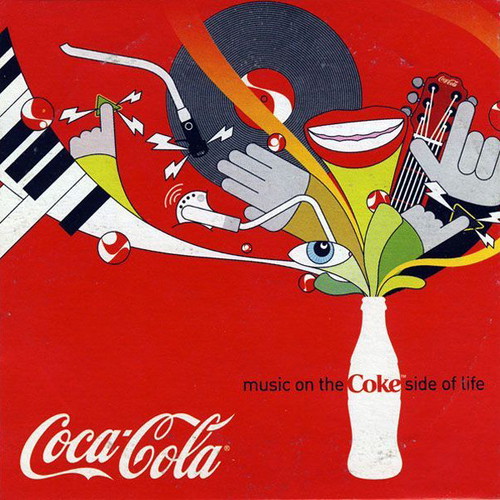 Various Coca Cola Soundwave Promo CD used, rock