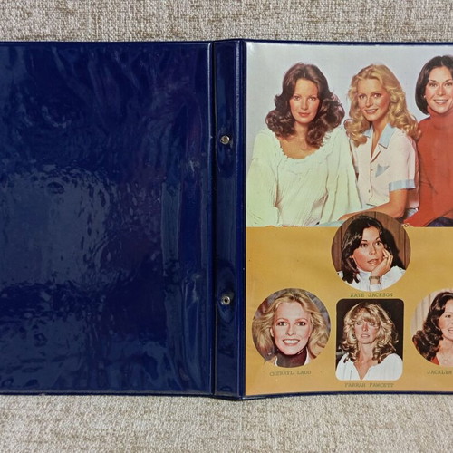 Charlie's Angels School Folder new, 80s vintage TV series