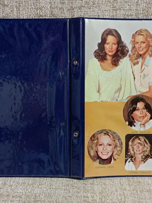 Charlie's Angels School Folder new, 80s vintage TV series