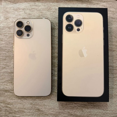 iPhone 13 Pro Max 128GB like new, gold
