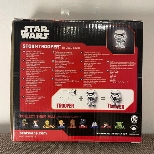 Stormtrooper 3D Deco Light new Star Wars Disney