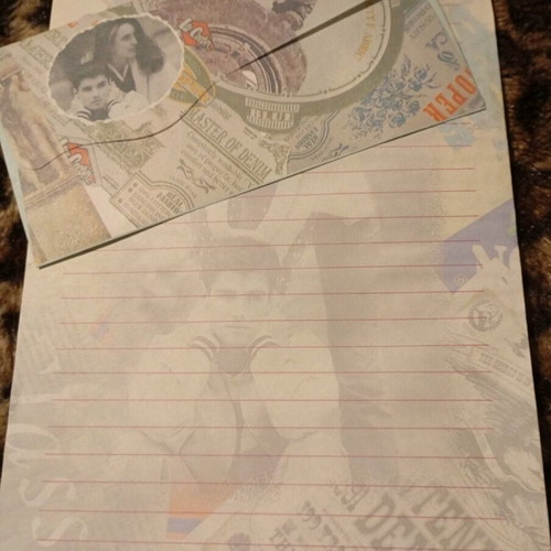 Used correspondence, 1 folder with its sheet