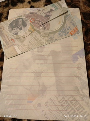Used correspondence, 1 folder with its sheet