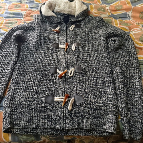 Terranova Montgomery knit cardigan jacket size L like new