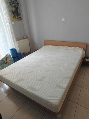 Bed set with 4 drawers and Tempur Original Supreme mattress (Elite Strom)