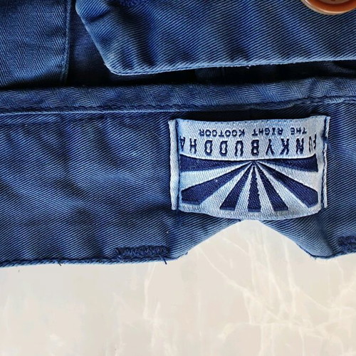 Blue fabric pants Funky Buddha like new, size S