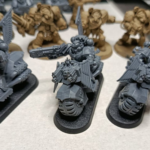 Warhammer 40K Dark Vengeance Dark Angels miniatures like new, set of 20