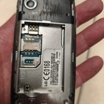 LG mobile phone used for spare parts, no battery or cover