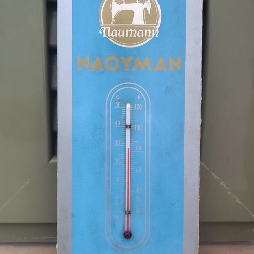 Vintage thermometer used from 1950-1960 with pop color