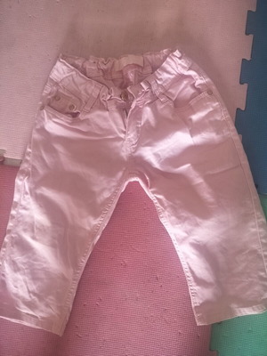 Miss Sister Jean pink pants for girl, size S