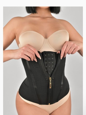 Κορσές μέσης luxury Zeta Curves Small, καινούργιο, μαύρο