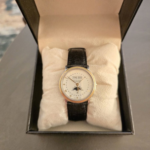 Blancpain wristwatch, men's, black