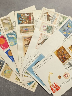 FDC 1970 Πλήρες έτος επίσημων φακέλων πρώτης ημέρας κυκλοφορίας, καινούργιο