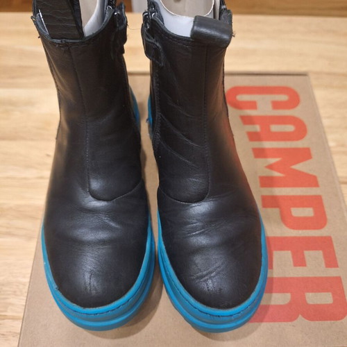 Camper kids boots used size 31 black