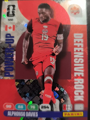 Panini FIFA World Cup 2026 Adrenalynxl card Alphonso Davies 560 new
