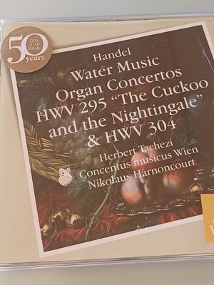 Handel Water Music Organ Concertos HWV 295 and HWV 304 CD used, classical