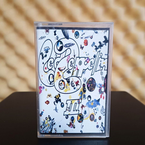 Led Zeppelin III cassette tape used audio album