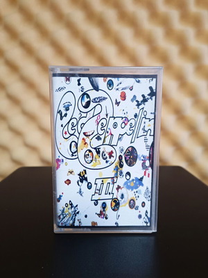 Led Zeppelin III cassette tape used audio album