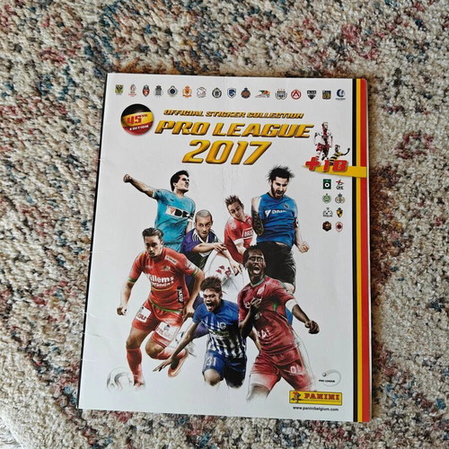 Keno Pro League 2017 Sticker Album Belgium
