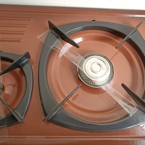 Enamel gas stove tabletop with 3 burners new