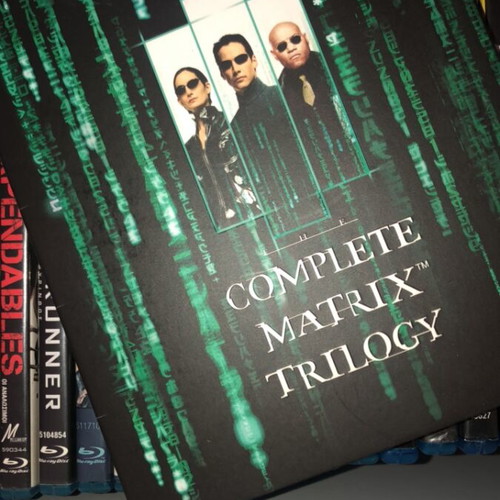 Complete Matrix Trilogy Blu-ray new with Greek subtitles