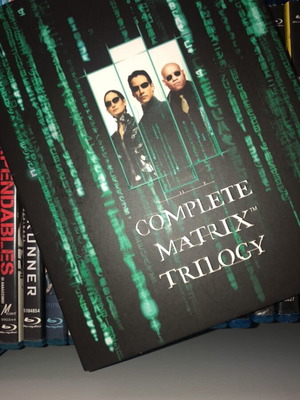 Complete Matrix Trilogy Blu-ray new with Greek subtitles